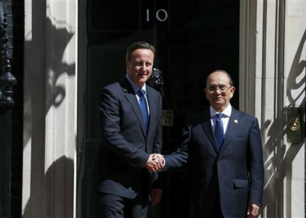 ປະທານາທິບໍດີ ມຽນມາ ຢ້ຽມຢາມ ອັງກິດ ຄັ້ງປະຫວັດສາດ